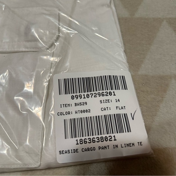 J crew Seaside cargo pant in linen-TENCEL™ lyocell blend - Picture 3 of 3